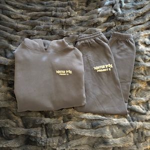 White Fox Boutique Project 5 Hoodie/Sweatpant Set